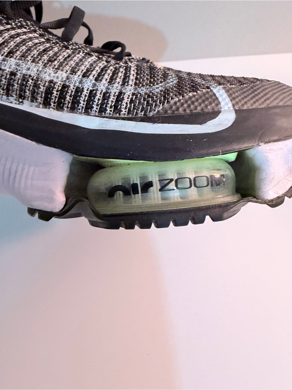 Nike Air Zoom SuperRep Flyknit Black White Training Shoes Women’s 9.5 EUC - Picture 4 of 5